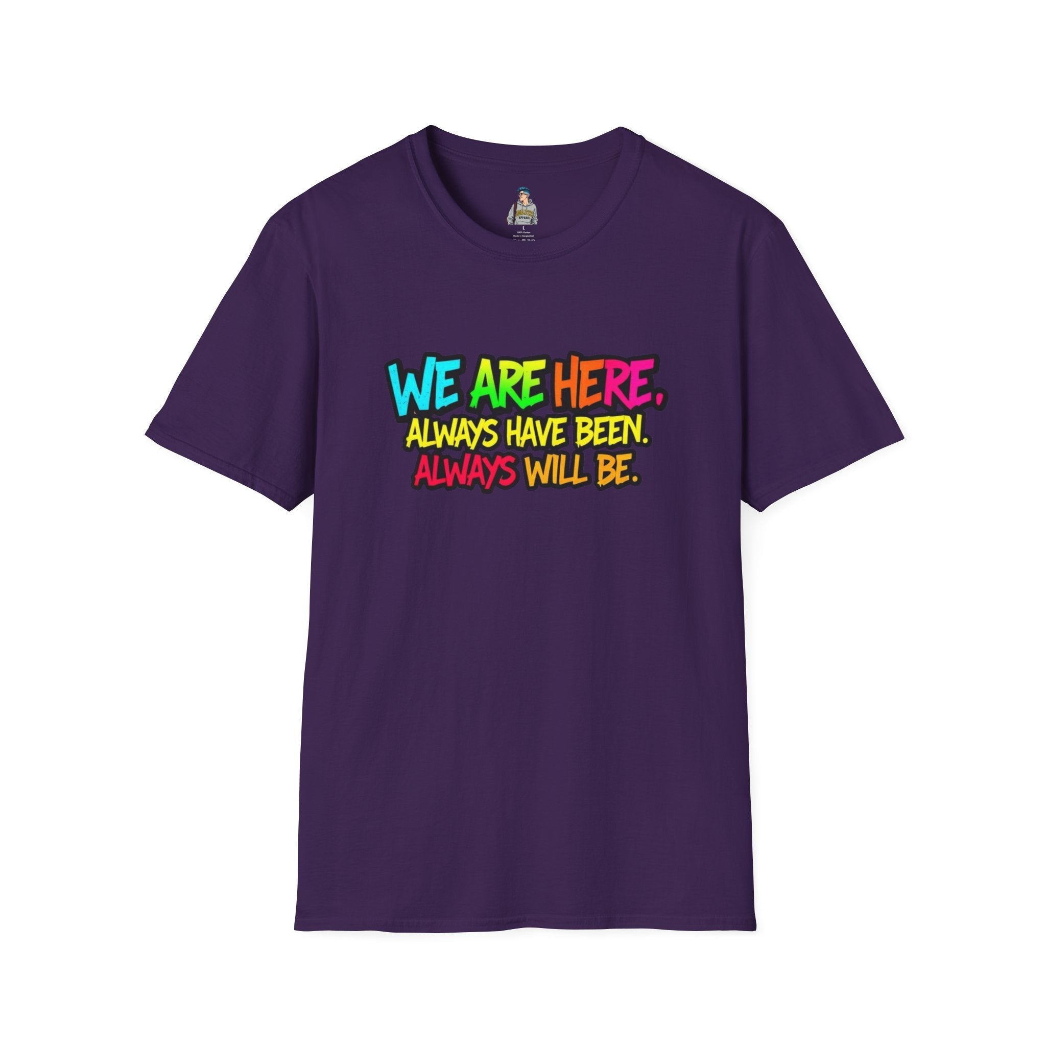 We are WHO We Are Just Leave Us tf Alone Pride Tee - EqualiTees.Me
