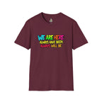 We are WHO We Are Just Leave Us tf Alone Pride Tee - EqualiTees.Me