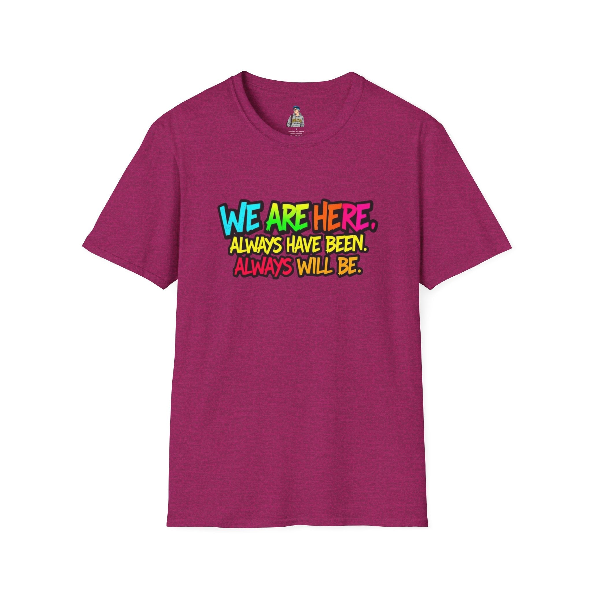 We are WHO We Are Just Leave Us tf Alone Pride Tee - EqualiTees.Me
