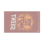 We Will Not Be Silent - Protest flag - EqualiTees.Me