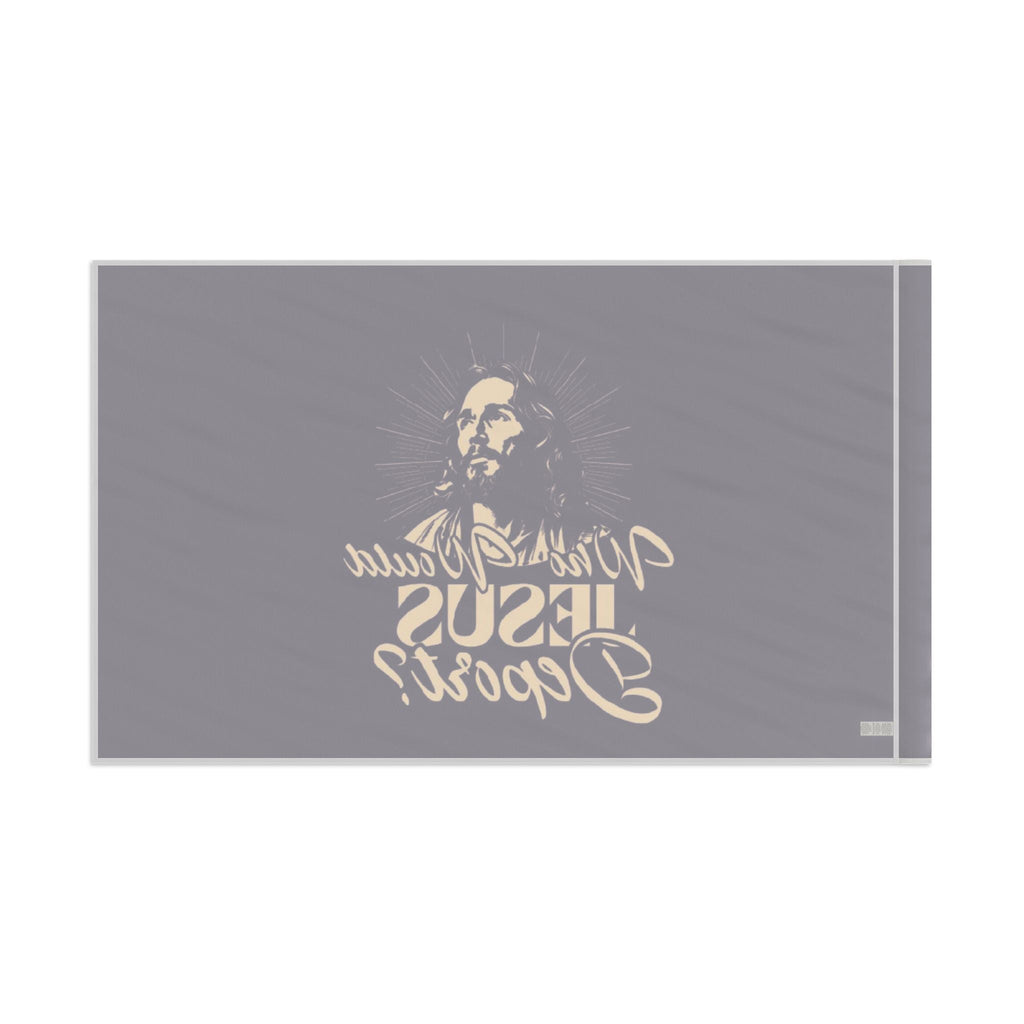 Who Would Jesus Deport - Protest Flag - EqualiTees.Me